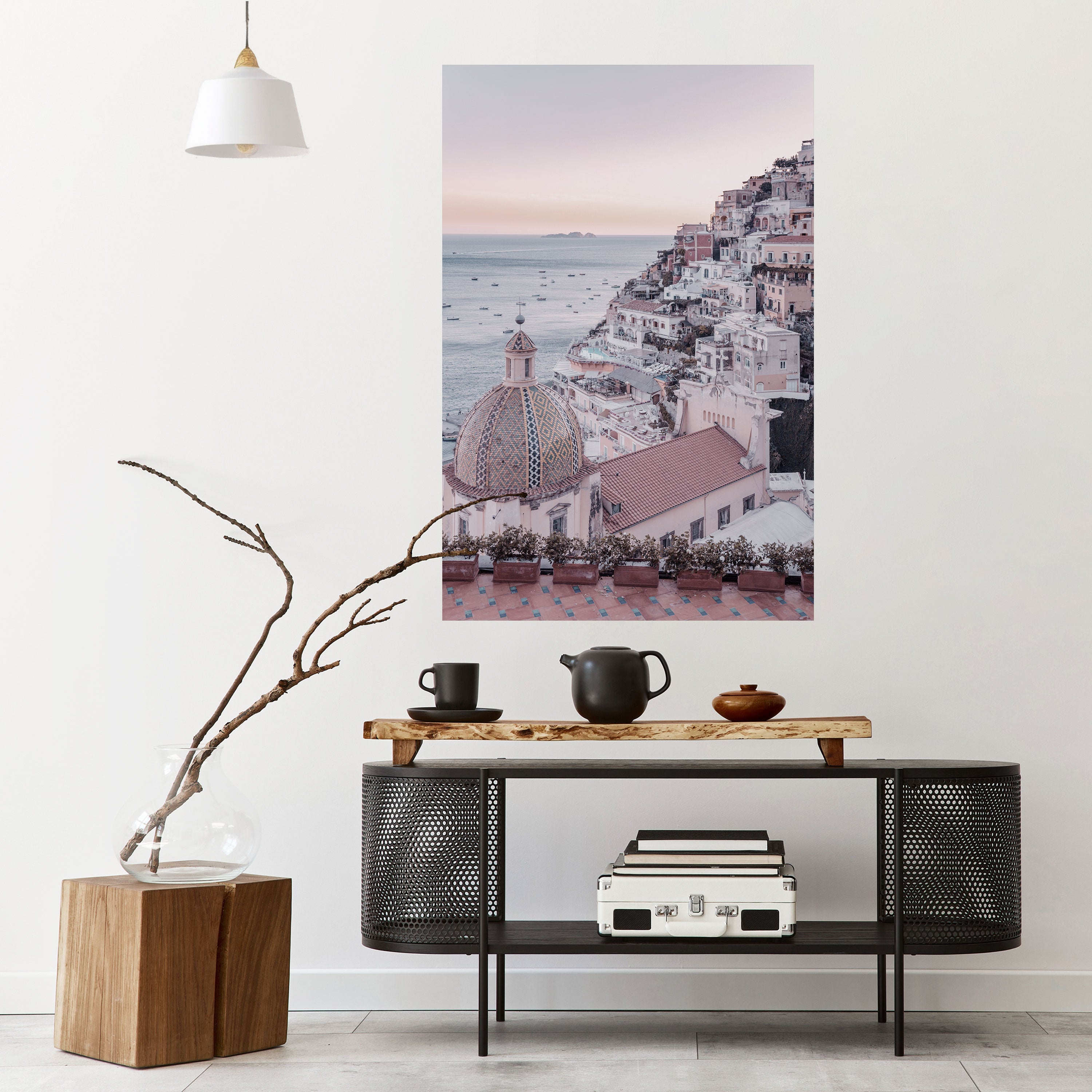 MEDITERRANEAN DREAMSCAPE Vertikales Poster zum Abziehen und Aufkleben