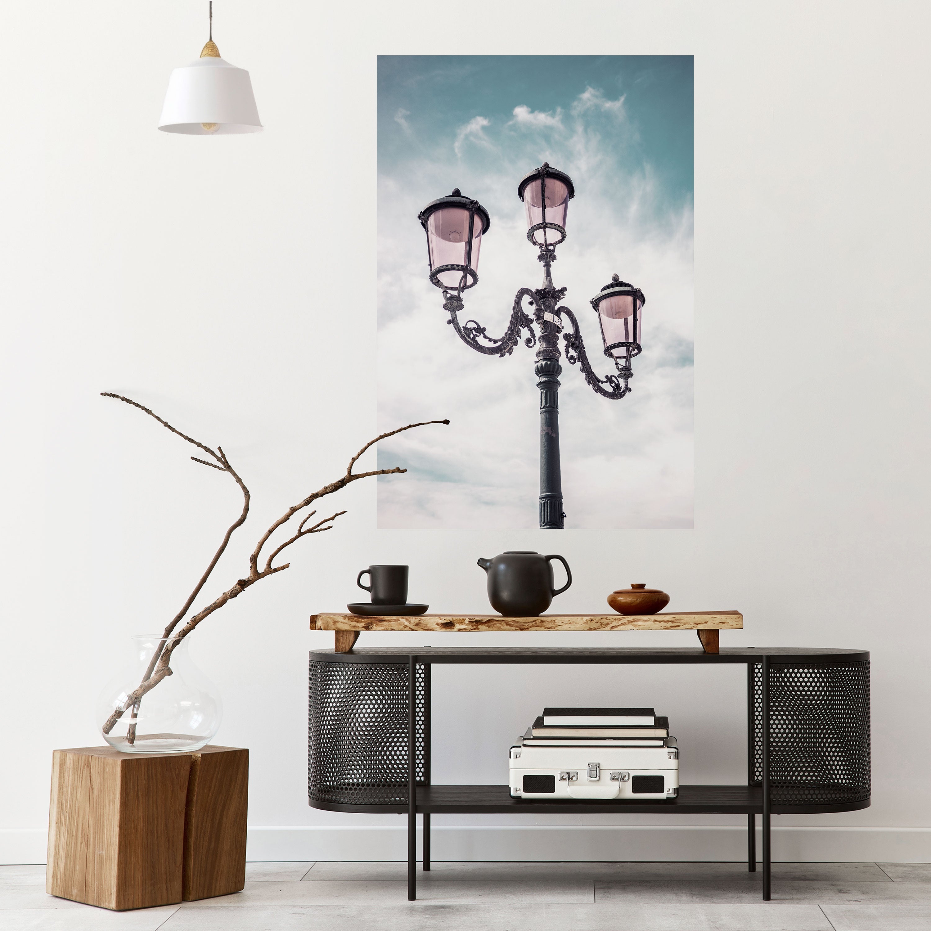 WHISPERS OF LIGHT Vertikales Poster zum Abziehen und Aufkleben