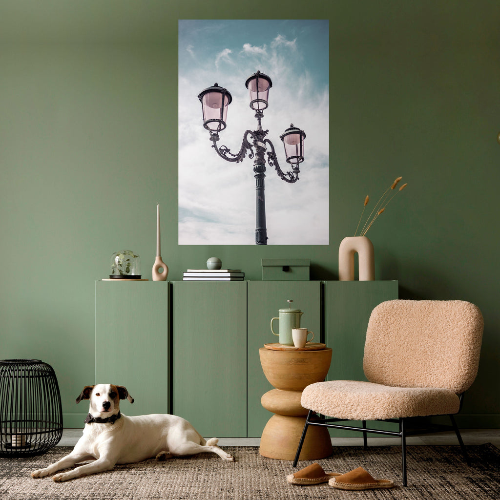 WHISPERS OF LIGHT Vertikales Poster zum Abziehen und Aufkleben