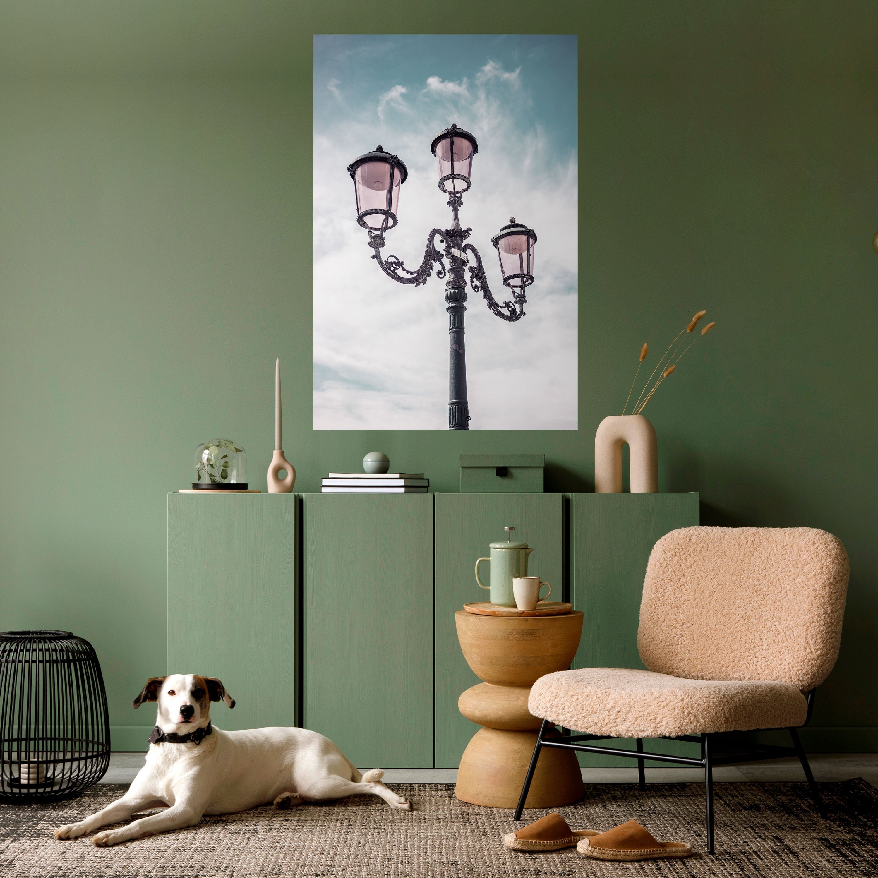 WHISPERS OF LIGHT Vertikales Poster zum Abziehen und Aufkleben