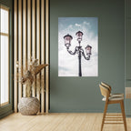 WHISPERS OF LIGHT Selbstklebendes Poster - Hochformat