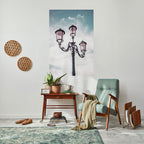 WHISPERS OF LIGHT Selbstklebendes Poster - Hochformat