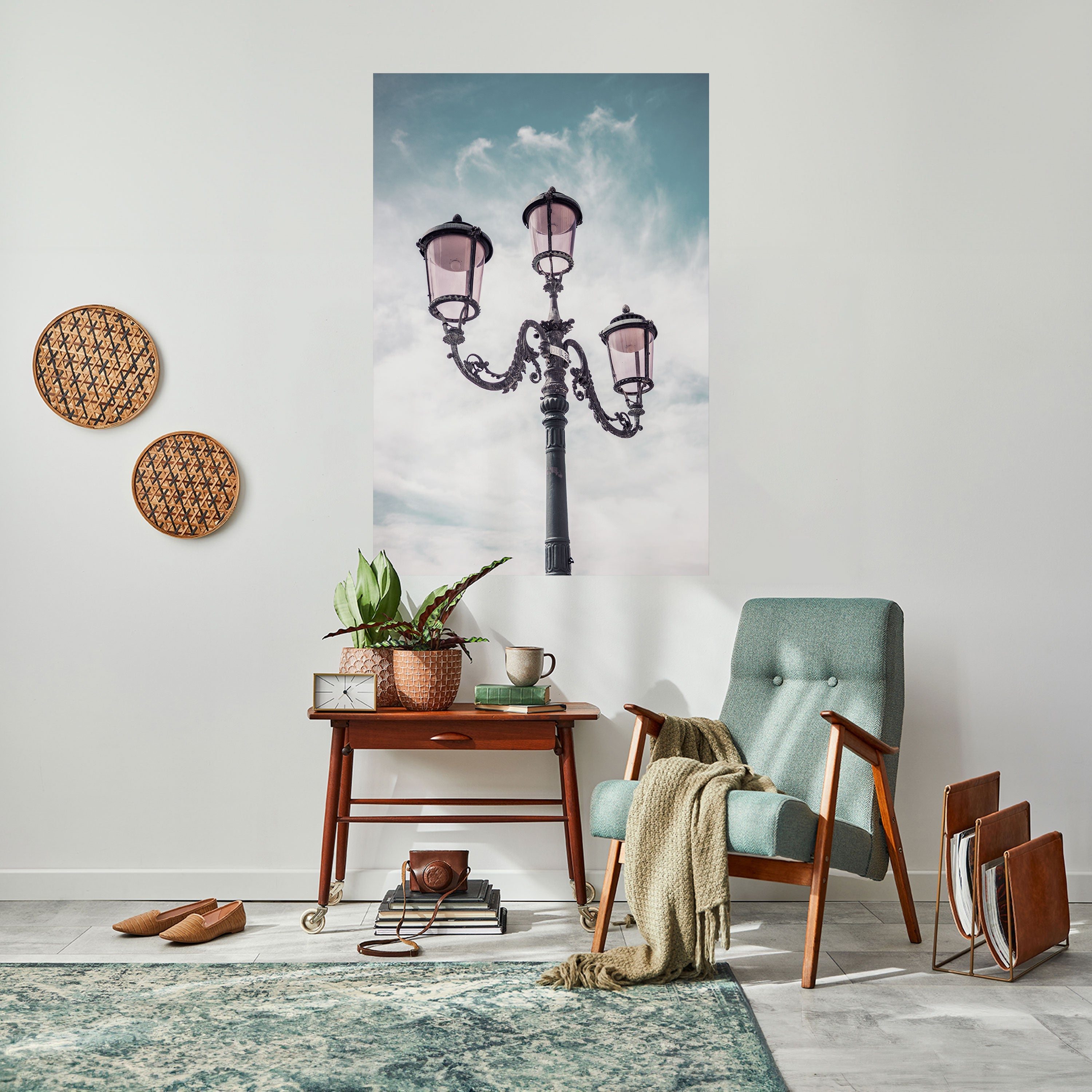 WHISPERS OF LIGHT Vertikales Poster zum Abziehen und Aufkleben