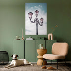 WHISPERS OF LIGHT Selbstklebendes Poster - Hochformat