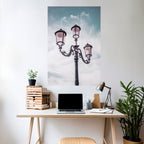 WHISPERS OF LIGHT Selbstklebendes Poster - Hochformat