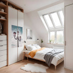 WHISPERS OF LIGHT Selbstklebendes Poster - Hochformat