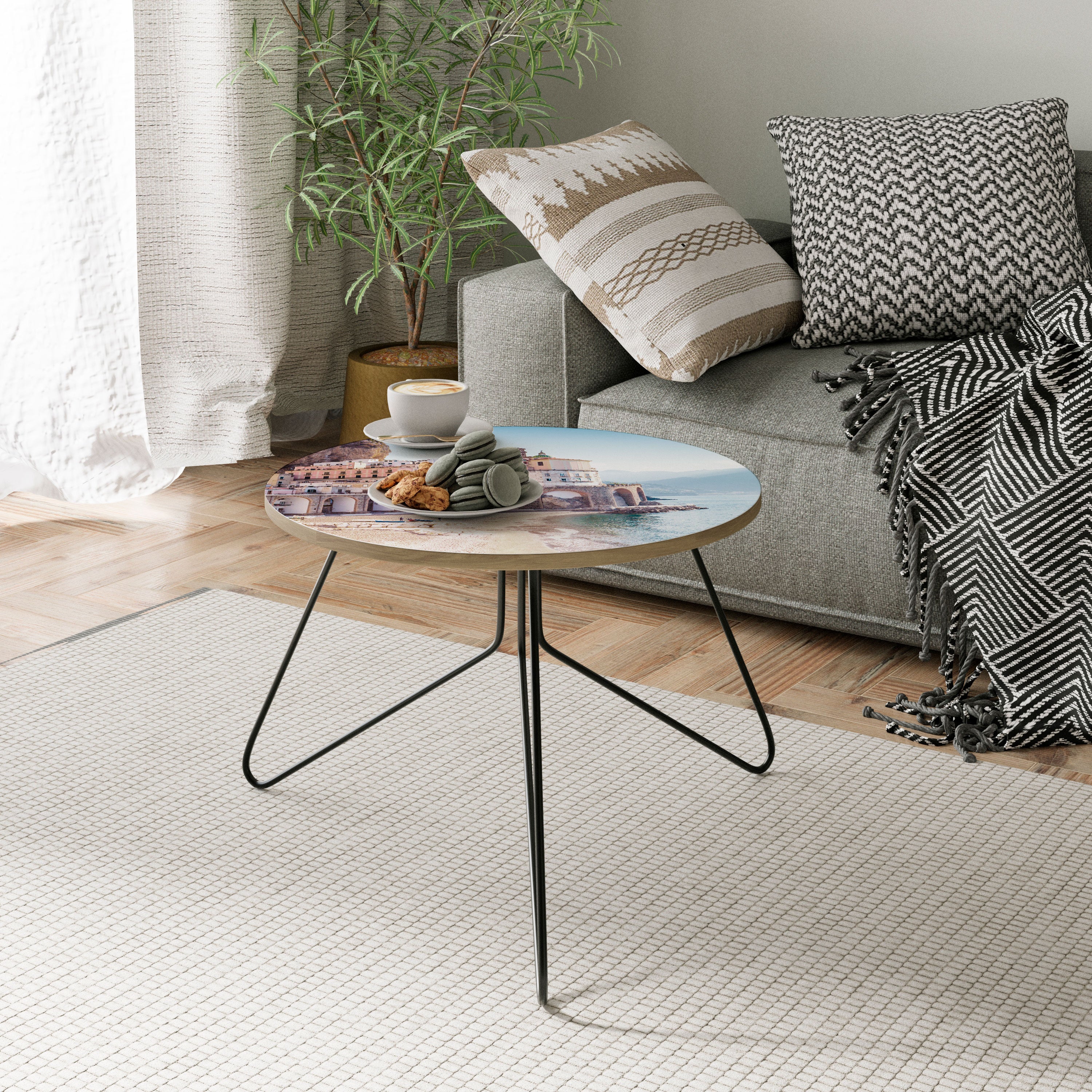 SEASIDE ARCHITECTURAL FANTASY Coffee Table