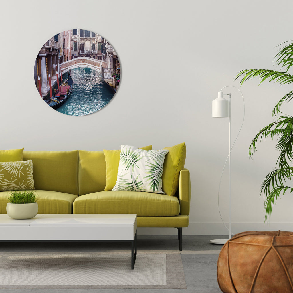 GONDOLA GLIDE Runde Wanddekoration Ø 69 cm