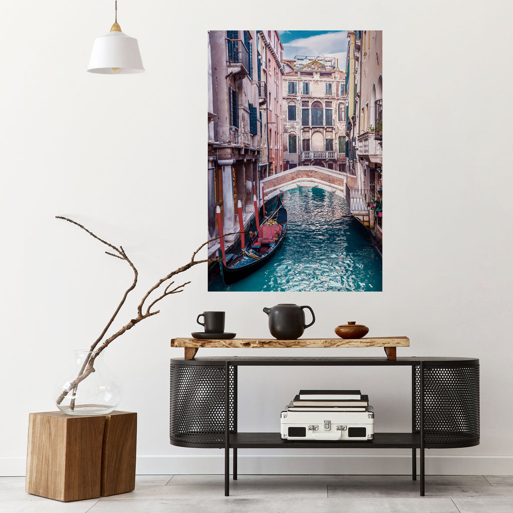 GONDOLA GLIDE Vertikales Poster zum Abziehen und Aufkleben