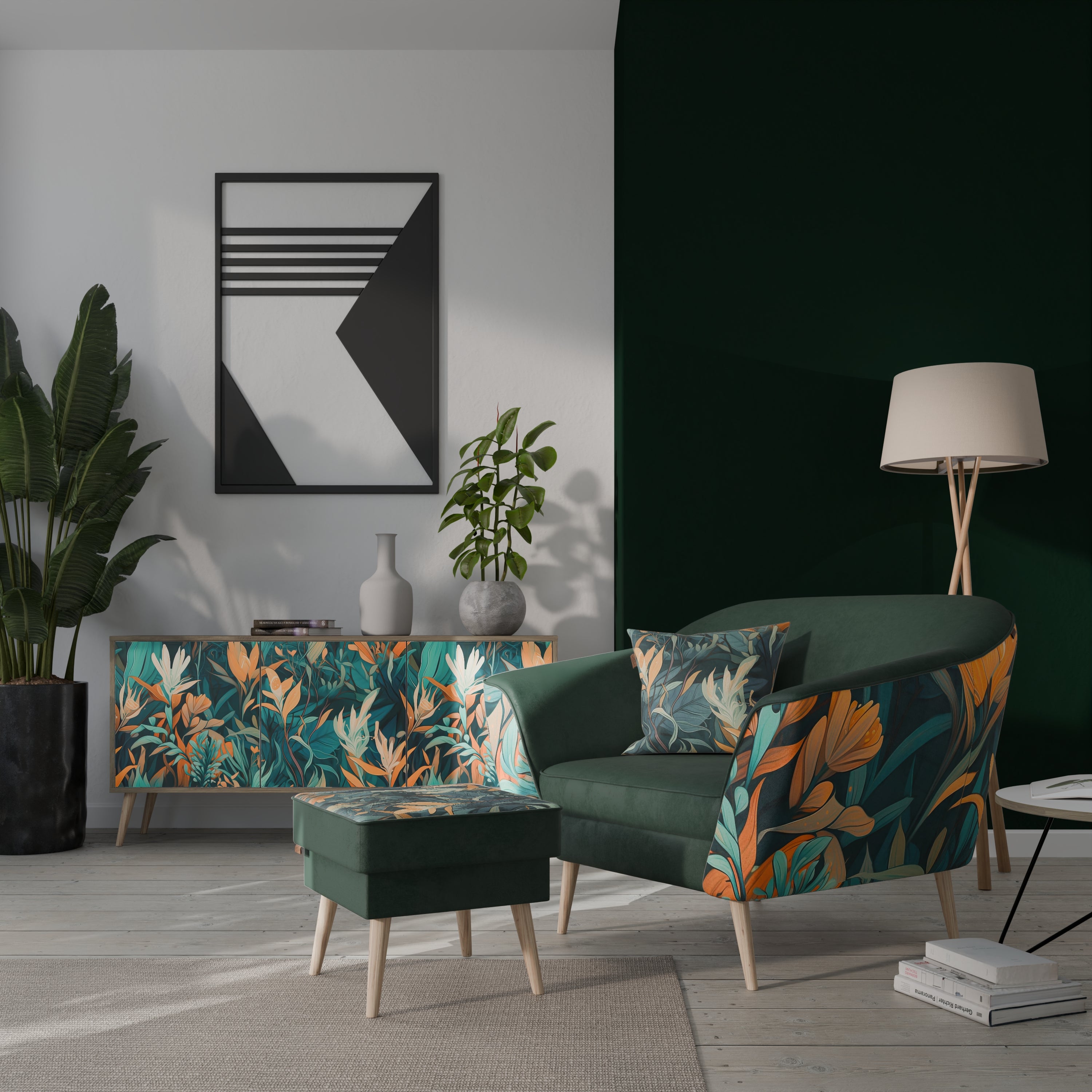 FLORAL SERENITY Sessel AURORA