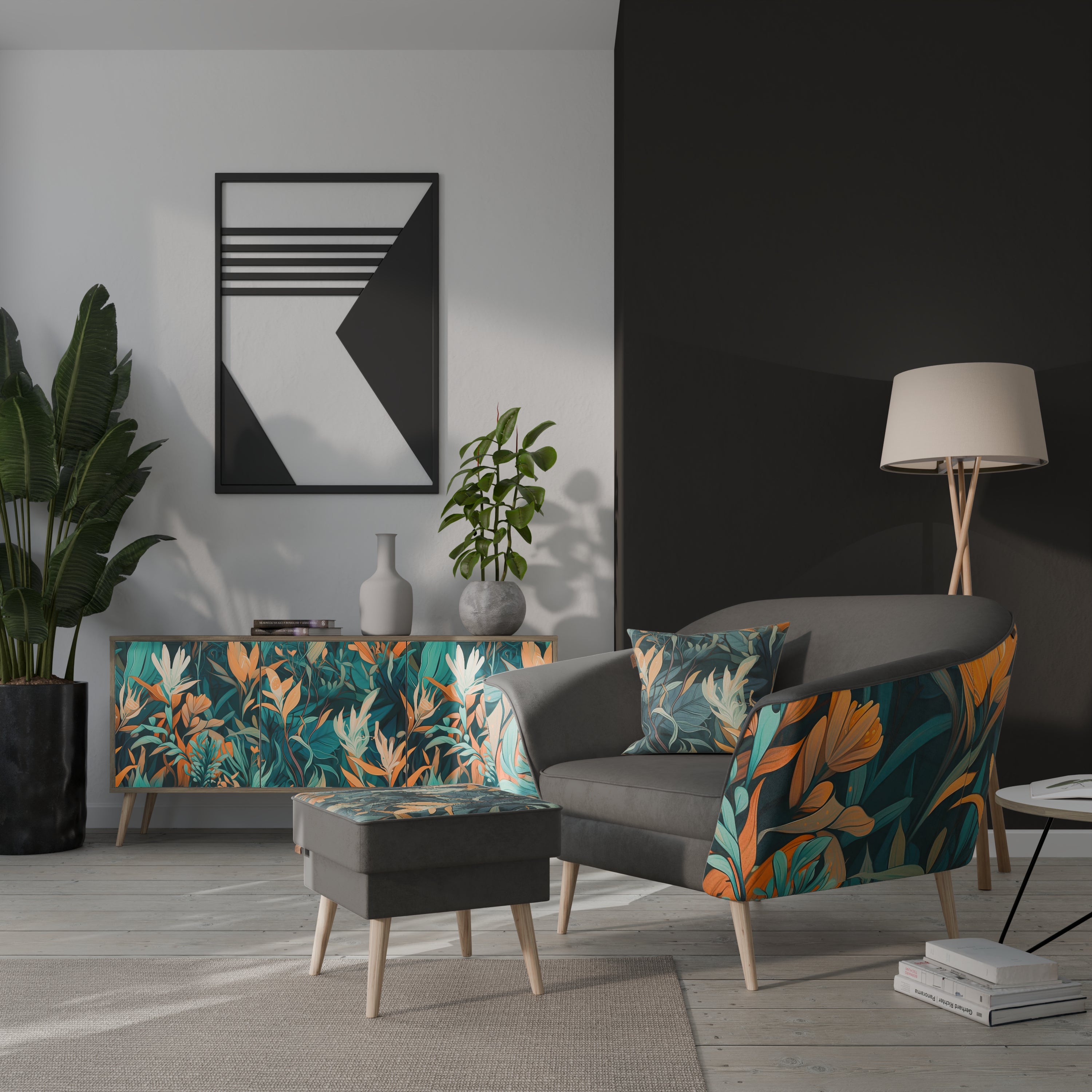 FLORAL SERENITY Sessel AURORA