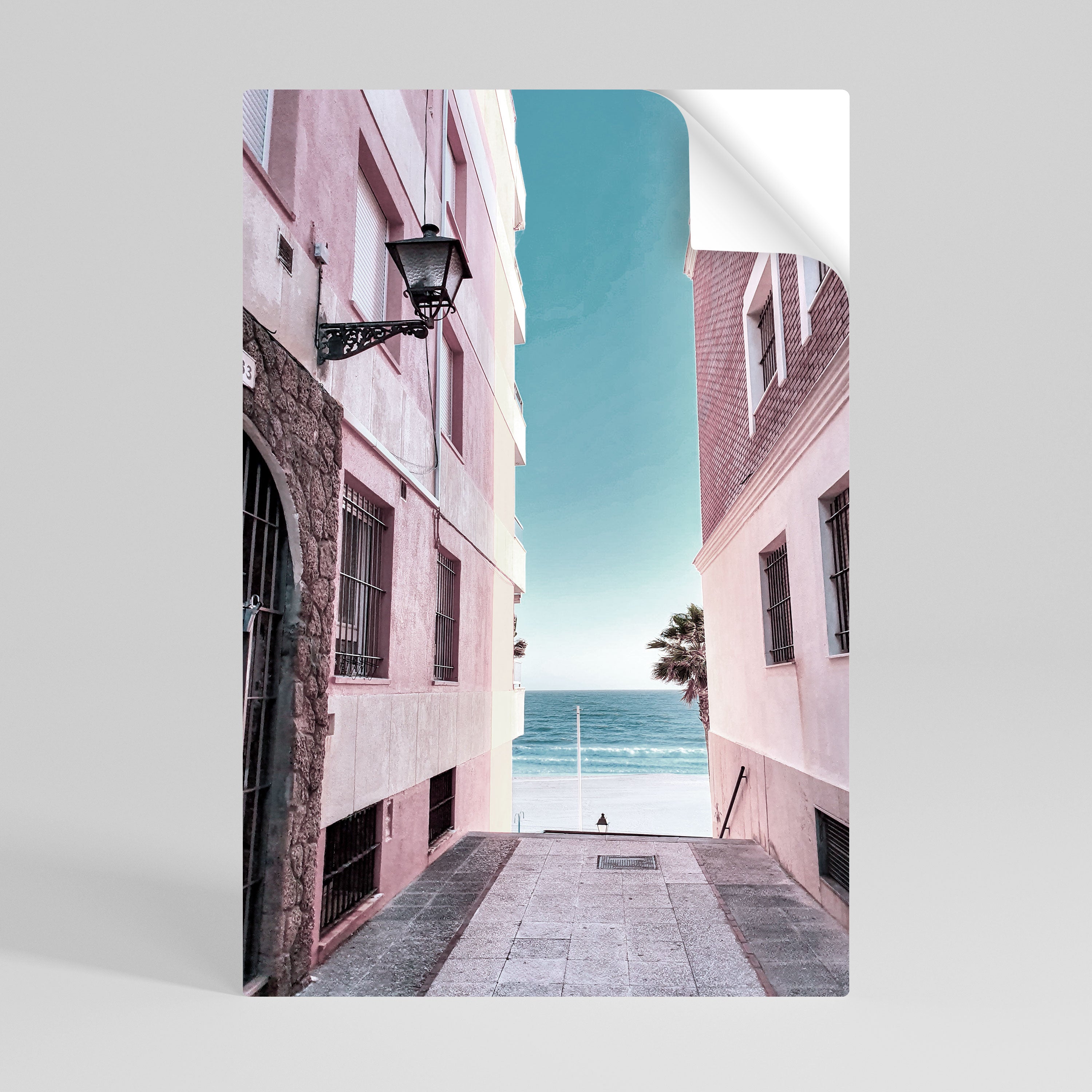 OCEAN'S WHISPER PATH Peel and Stick Vertical Poster