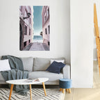 OCEAN'S WHISPER PATH Selbstklebendes Poster - Hochformat