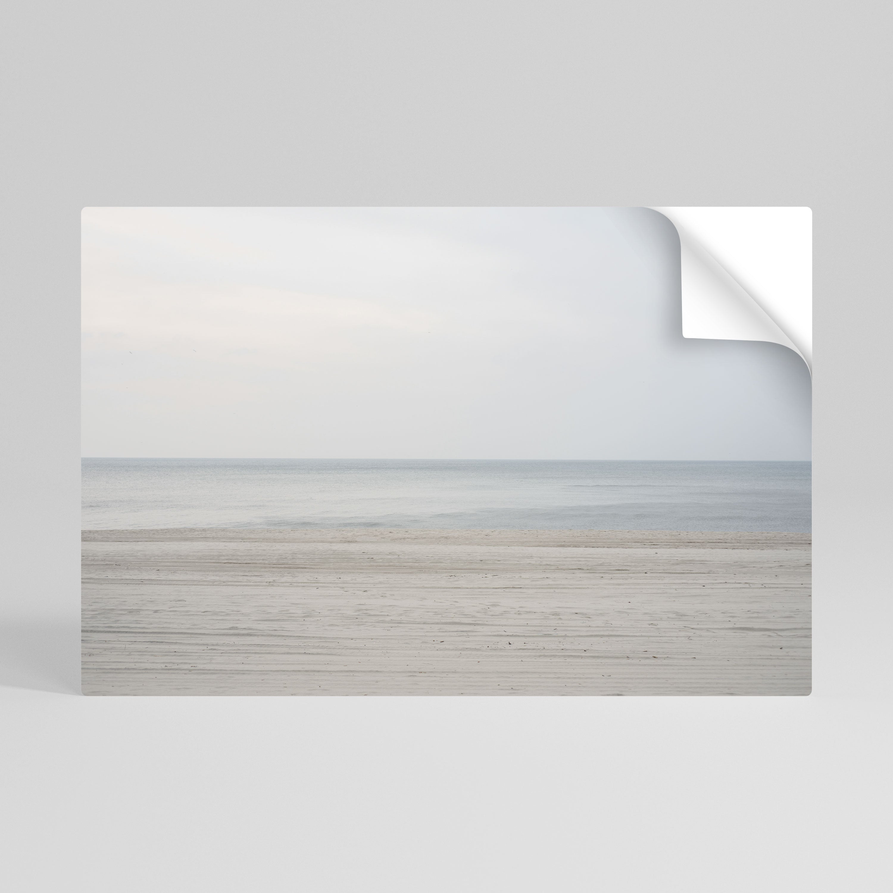 MISTY SEAS OF CALM Horizontales Poster zum Abziehen und Aufkleben