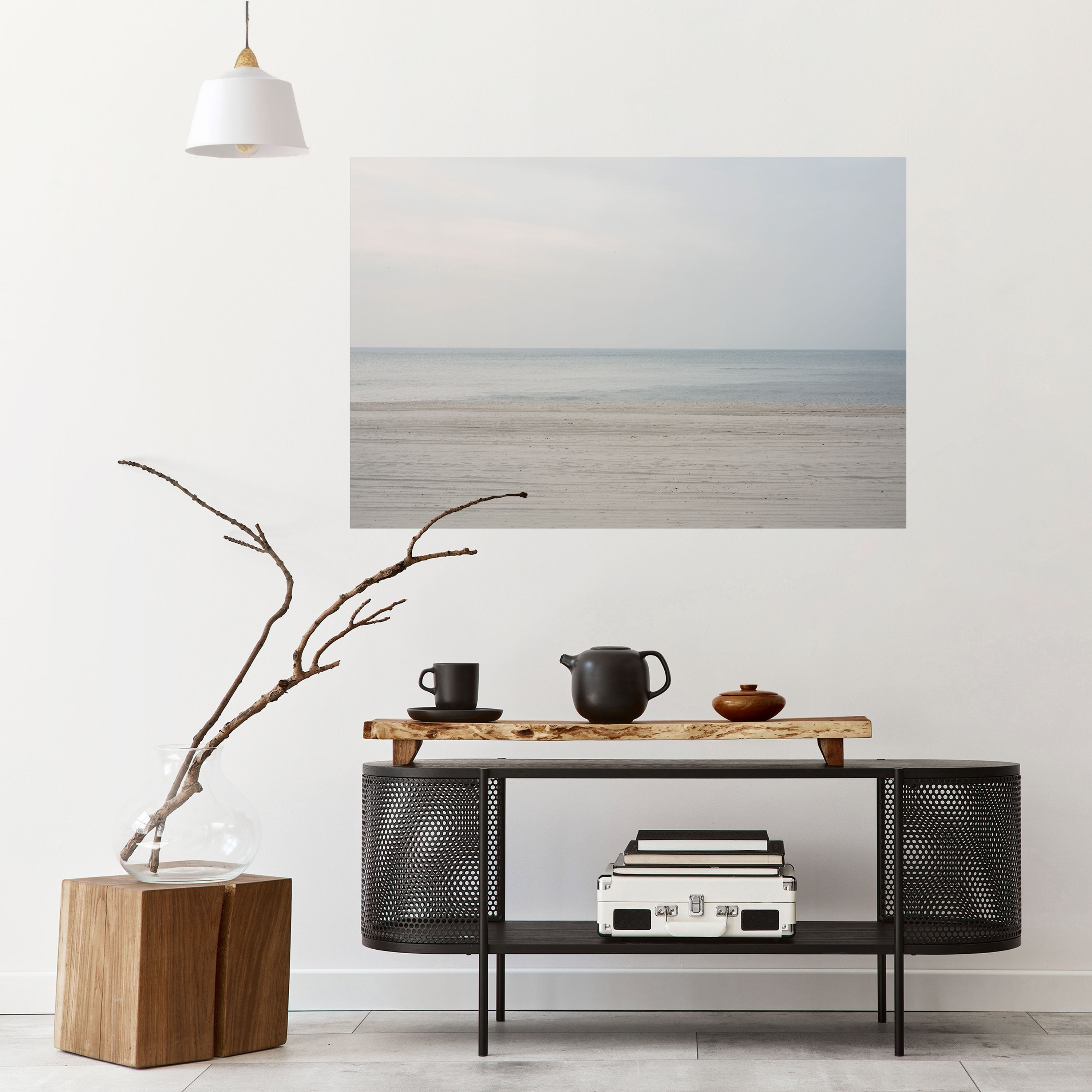 MISTY SEAS OF CALM Horizontales Poster zum Abziehen und Aufkleben