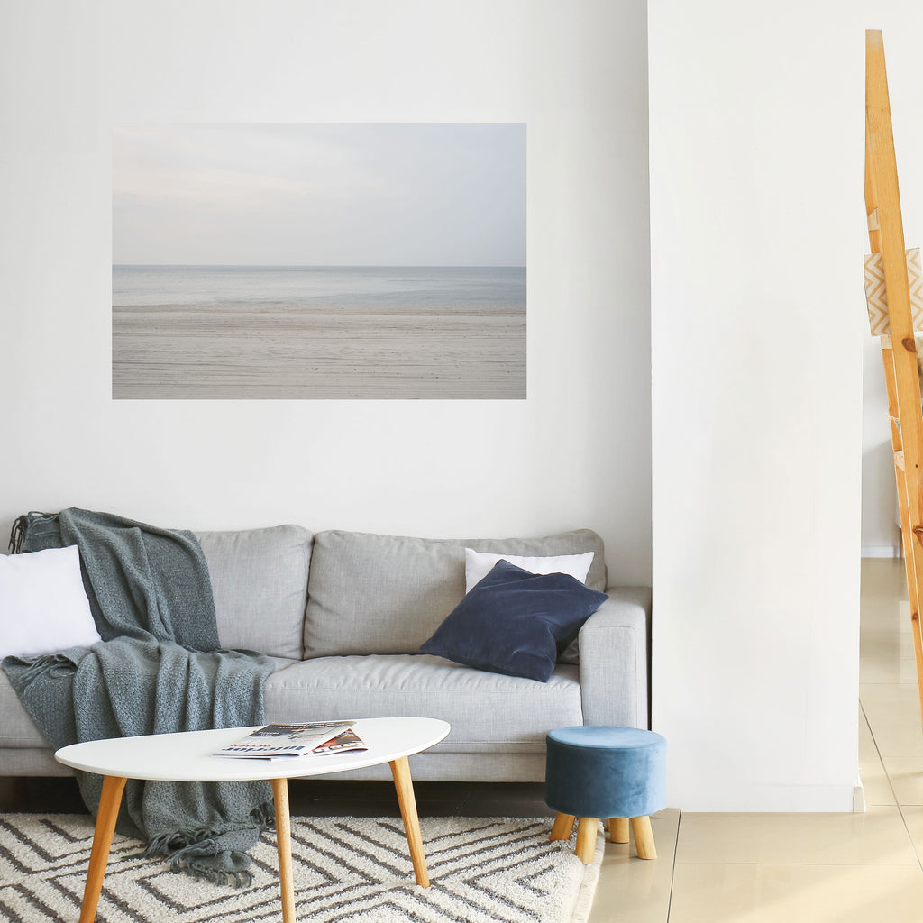 MISTY SEAS OF CALM Horizontales Poster zum Abziehen und Aufkleben
