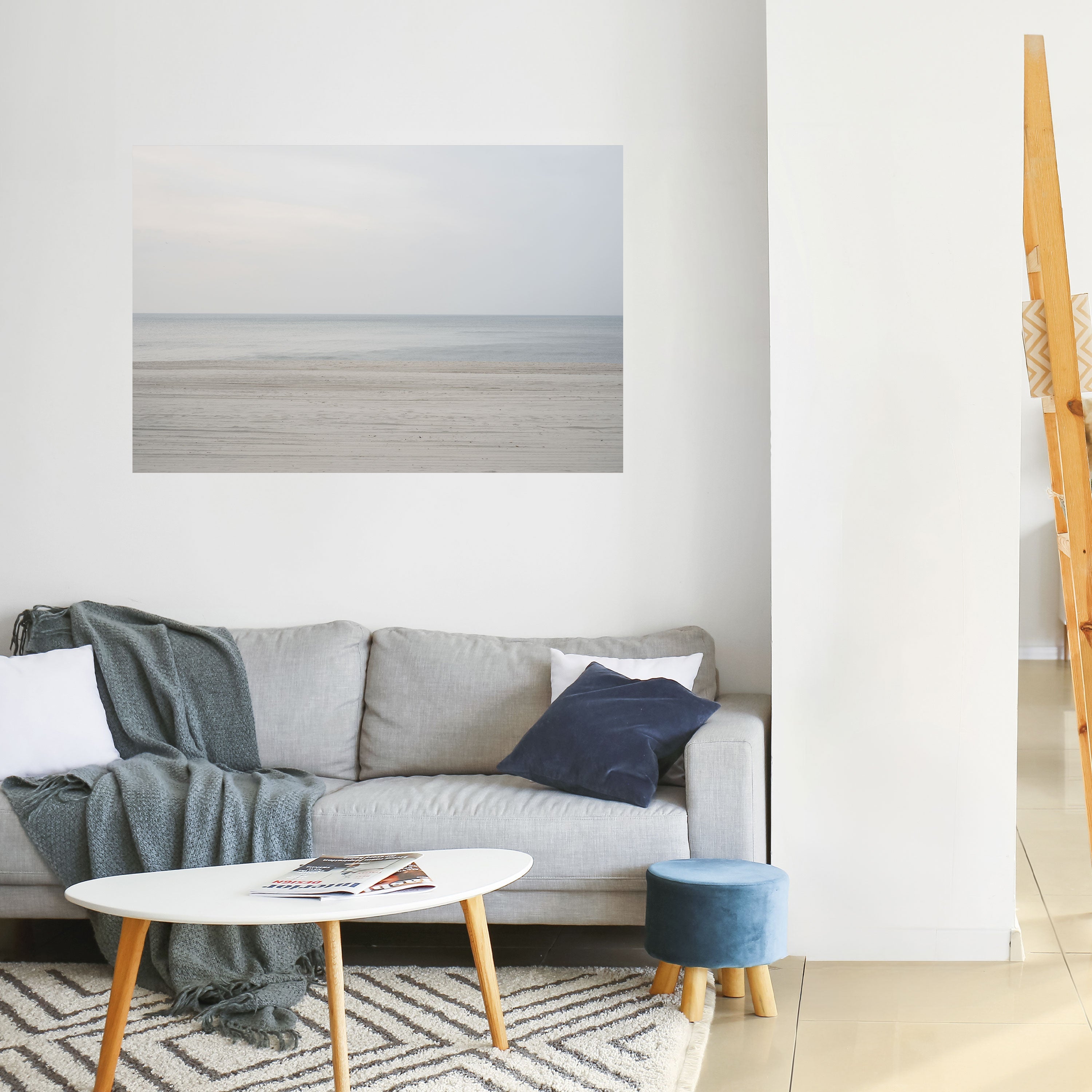 MISTY SEAS OF CALM Horizontales Poster zum Abziehen und Aufkleben