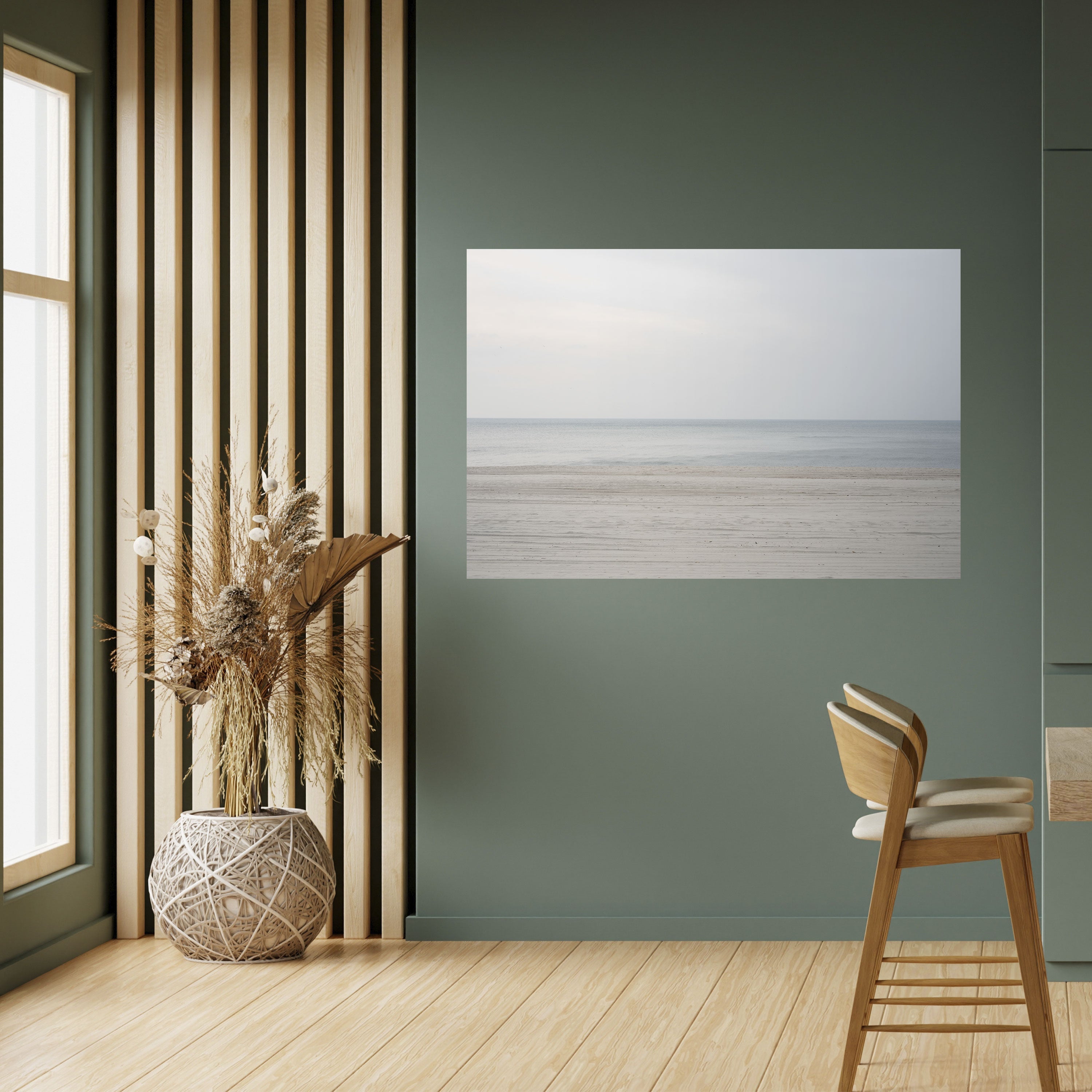 MISTY SEAS OF CALM Horizontales Poster zum Abziehen und Aufkleben