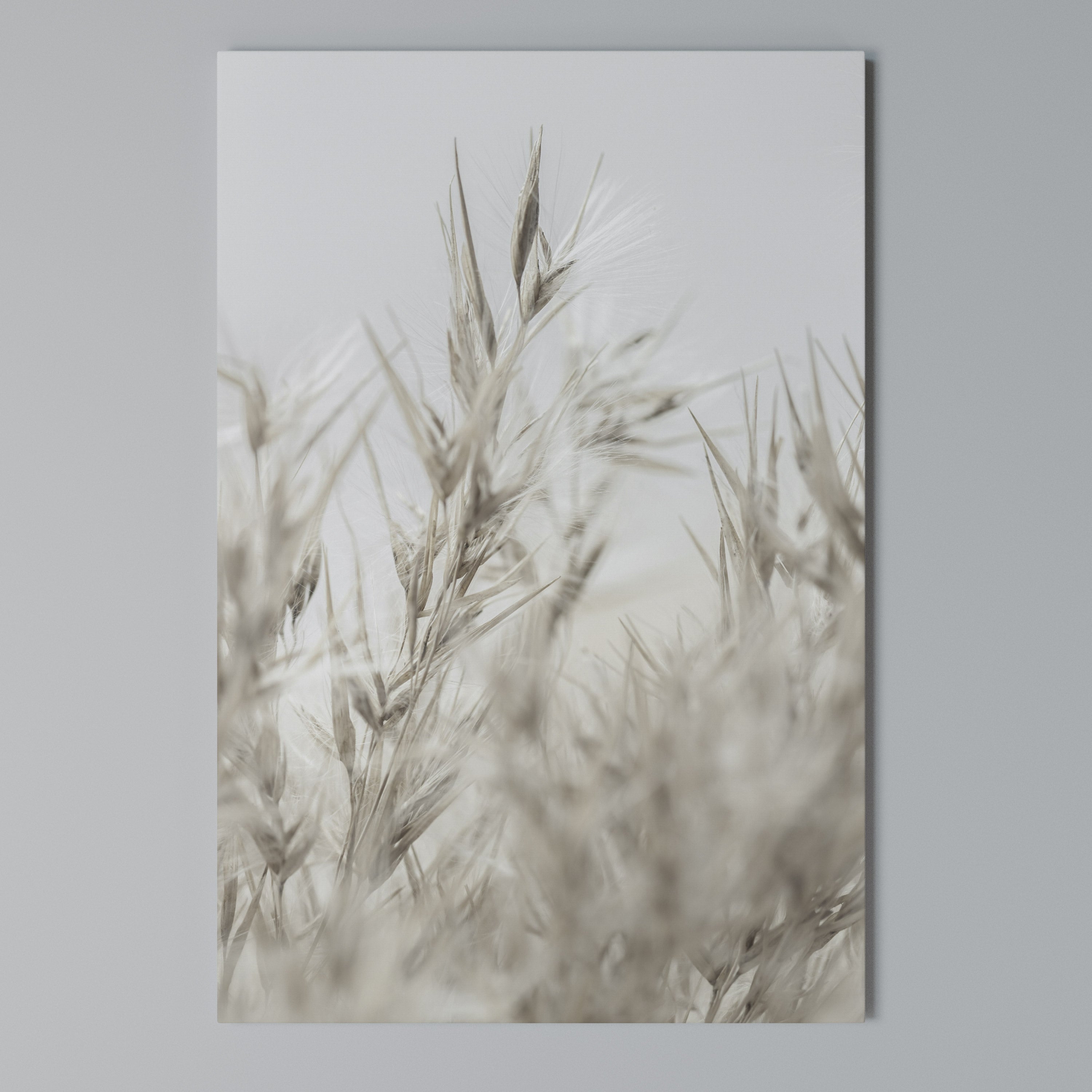 TRANQUIL GRASSES Vertical Canvas Print