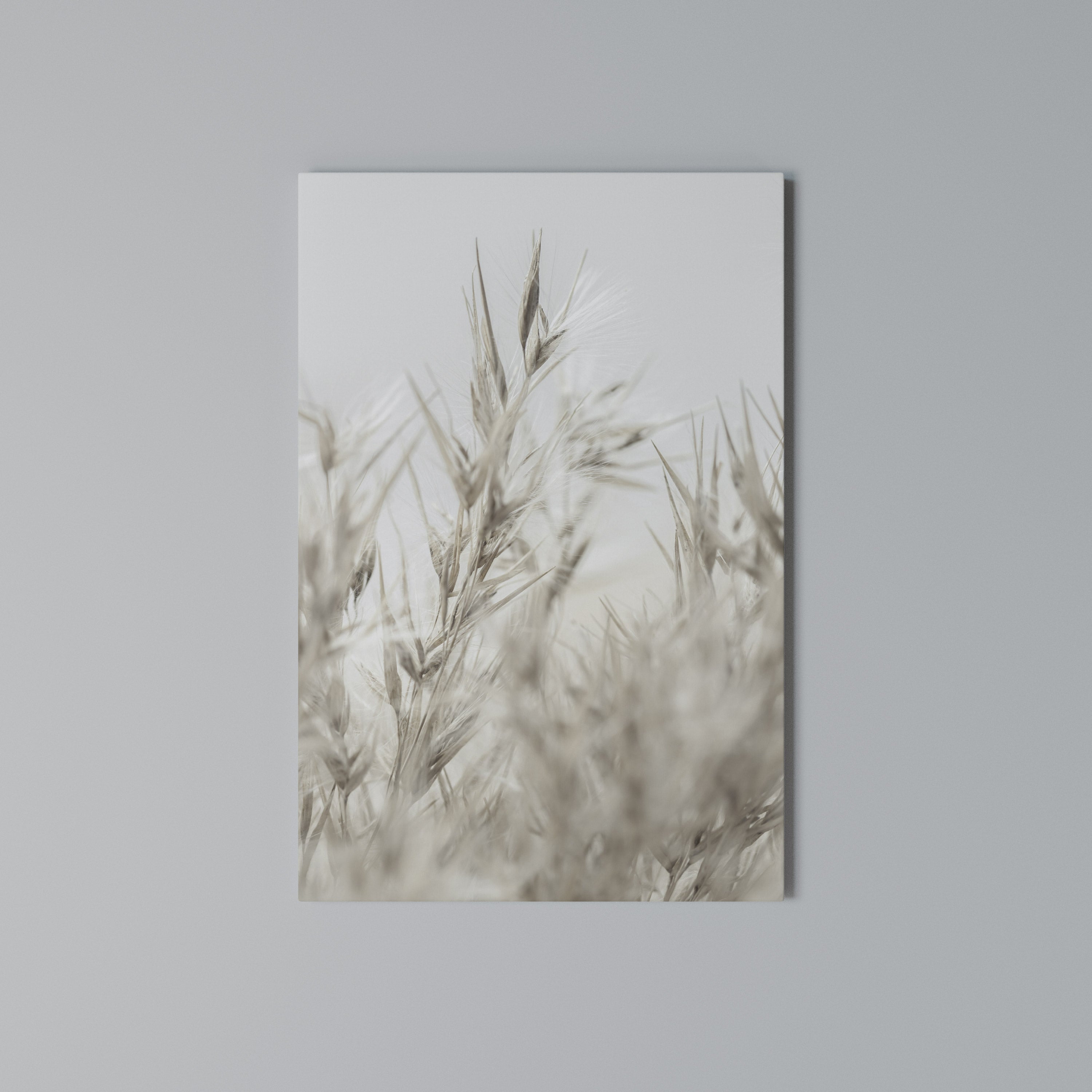 TRANQUIL GRASSES Vertical Canvas Print