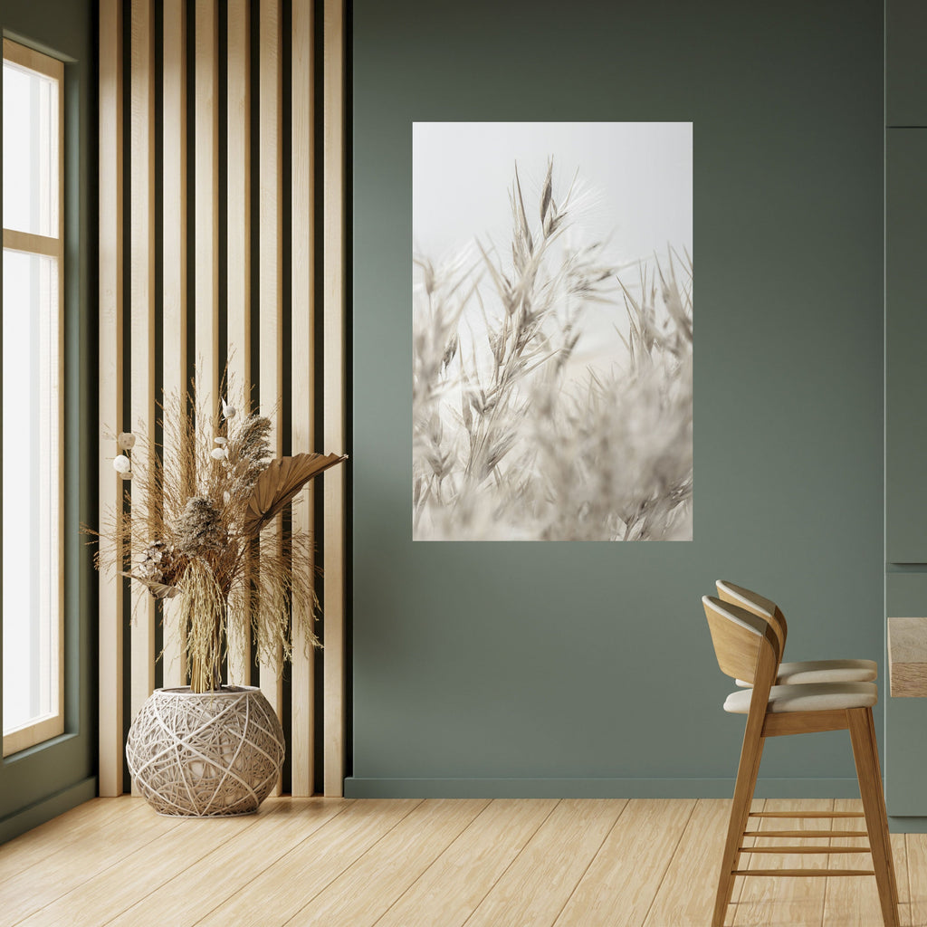 TRANQUIL GRASSES Vertikales Poster zum Abziehen und Aufkleben