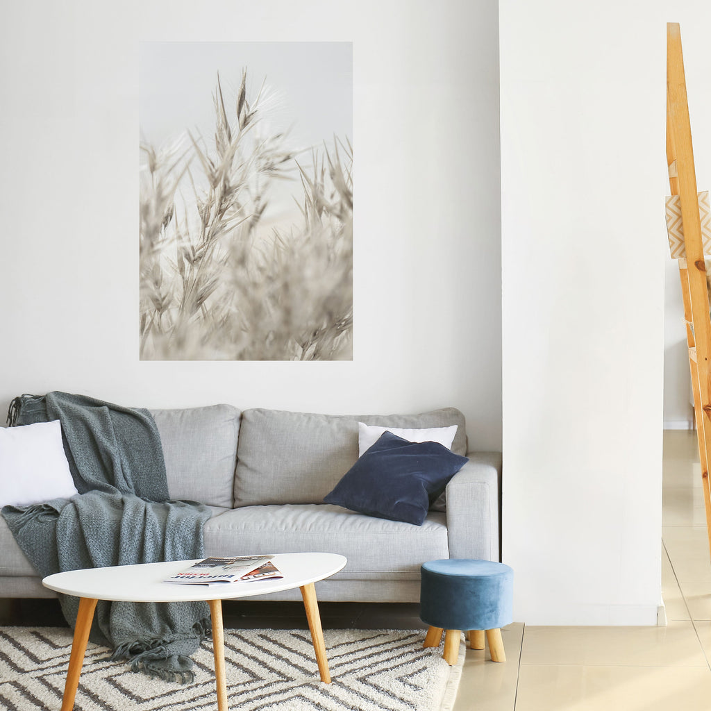 TRANQUIL GRASSES Vertikales Poster zum Abziehen und Aufkleben