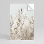 TRANQUIL GRASSES Selbstklebendes Poster - Hochformat