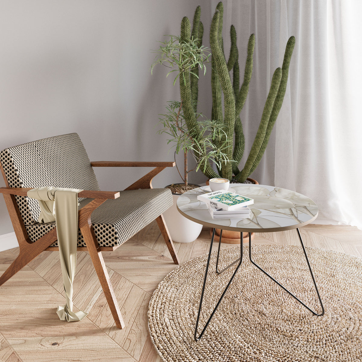 SILKY FOLIAGE WHISPERS Couchtisch