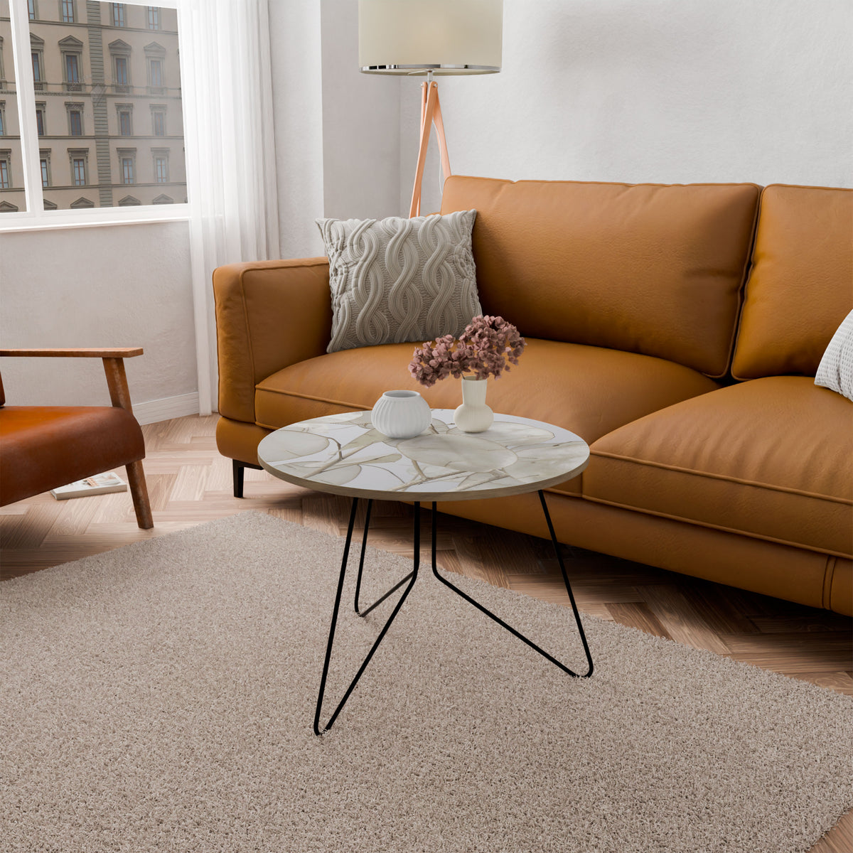 SILKY FOLIAGE WHISPERS Couchtisch