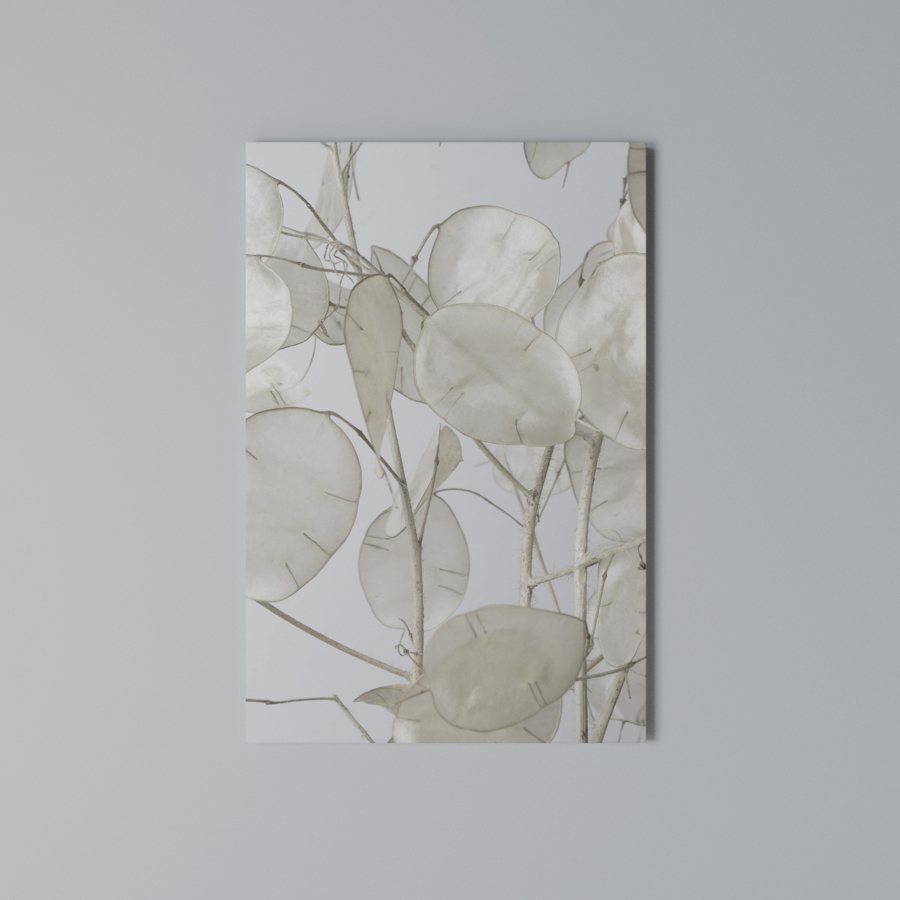 SILKY FOLIAGE WHISPERS Vertical Canvas Print