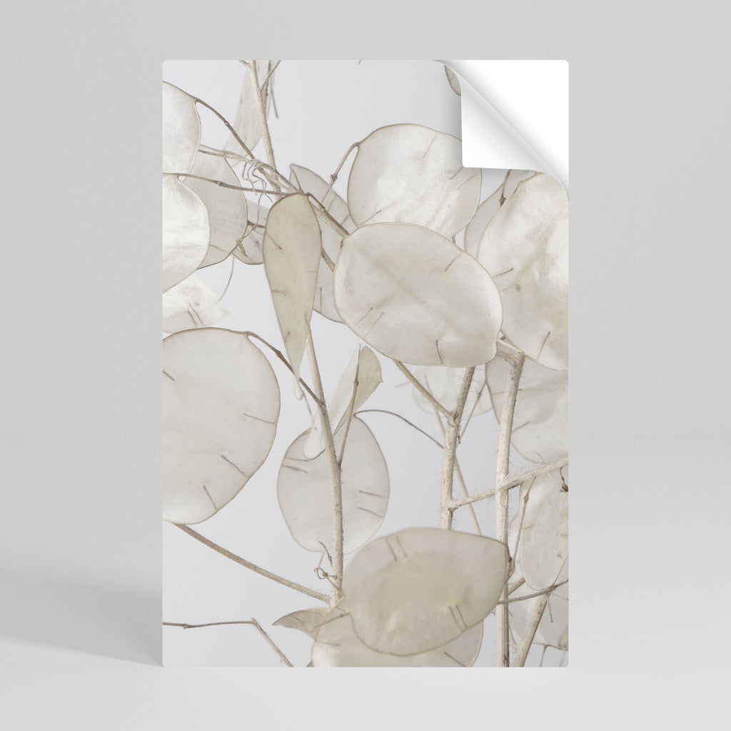 SILKY FOLIAGE WHISPERS Vertikales Poster zum Abziehen und Aufkleben
