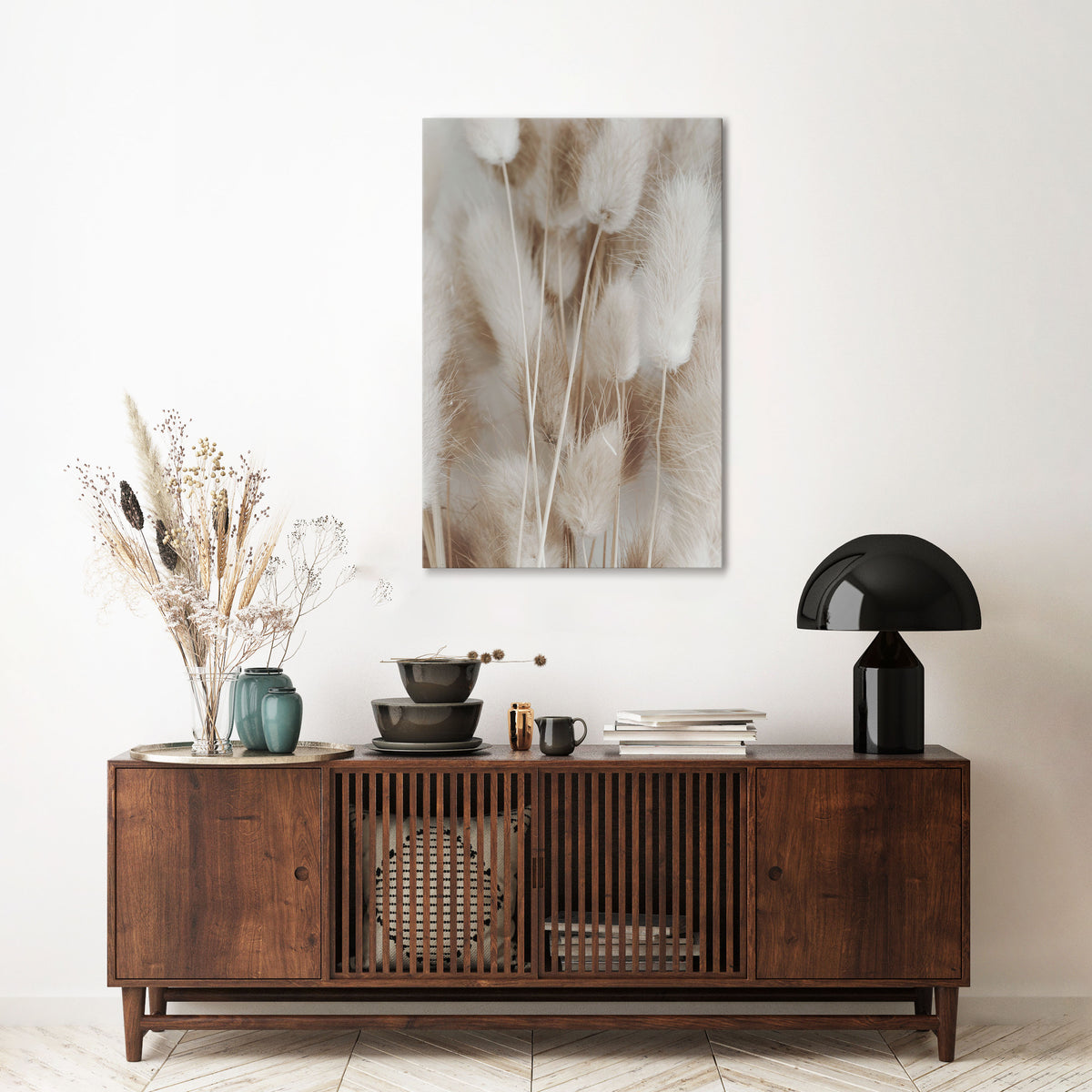 SOFTNESS IN FOCUS Vertical Canvas Print