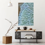 WAVES OF TIME Selbstklebendes Poster - Hochformat