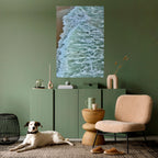 WAVES OF TIME Selbstklebendes Poster - Hochformat