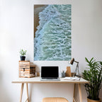 WAVES OF TIME Selbstklebendes Poster - Hochformat