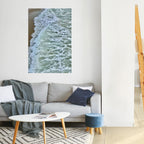 WAVES OF TIME Selbstklebendes Poster - Hochformat