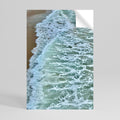 WAVES OF TIME Selbstklebendes Poster - Hochformat