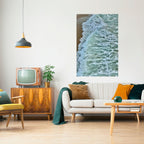 WAVES OF TIME Selbstklebendes Poster - Hochformat