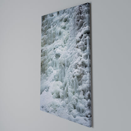 FROSTED WHISPERS Vertical Canvas Print