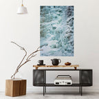 FROSTED WHISPERS Selbstklebendes Poster - Hochformat