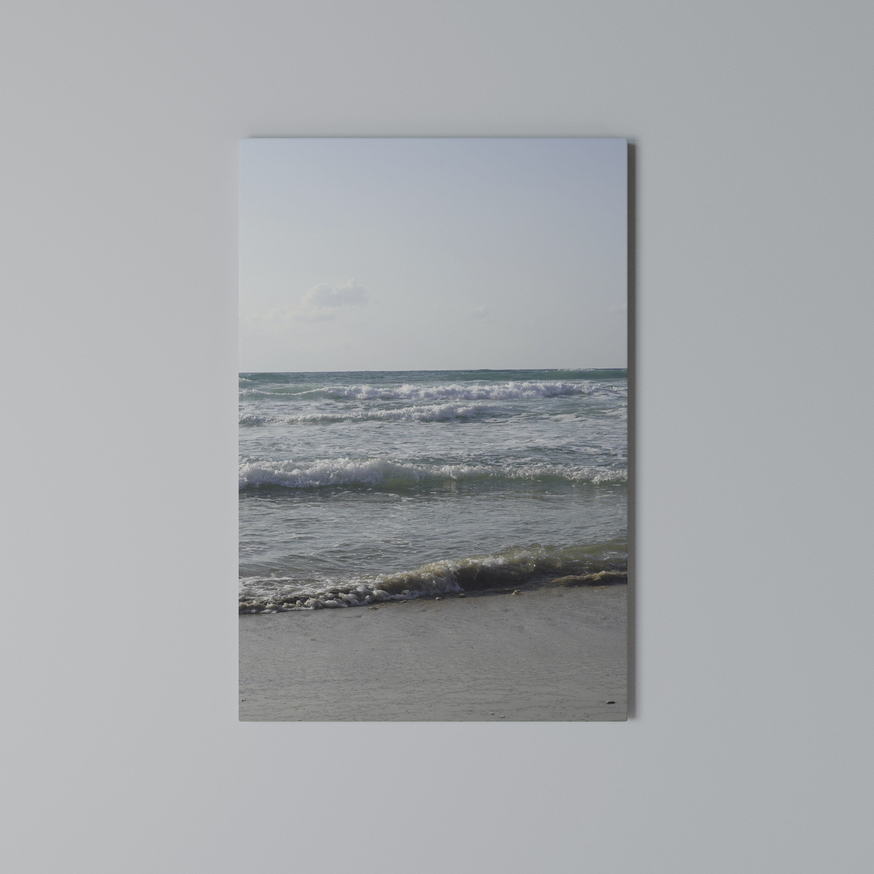 WAVES OF TRANQUILITY Vertical Canvas Print