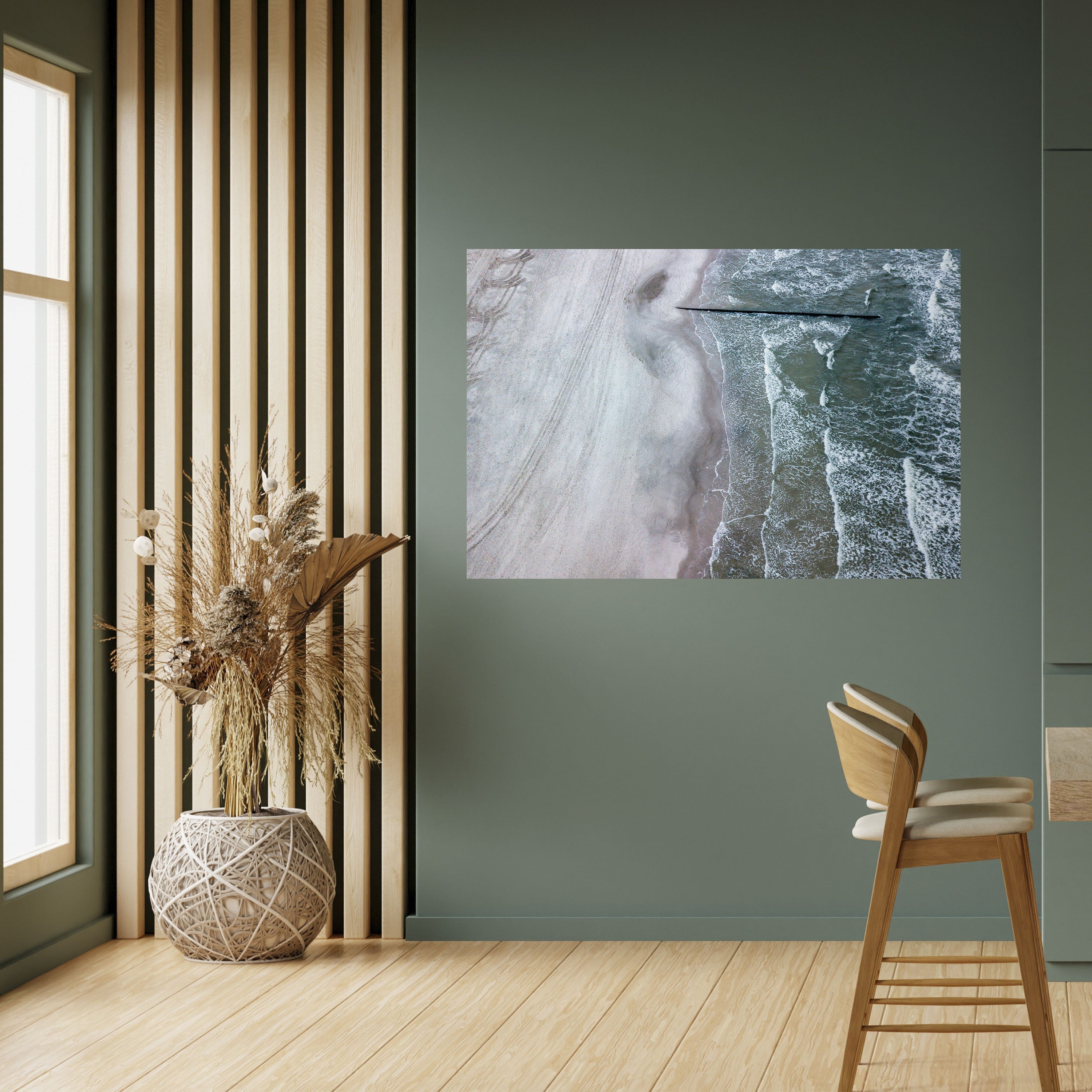 TIDE'S SILENT WHISPER Horizontales Poster zum Abziehen und Aufkleben