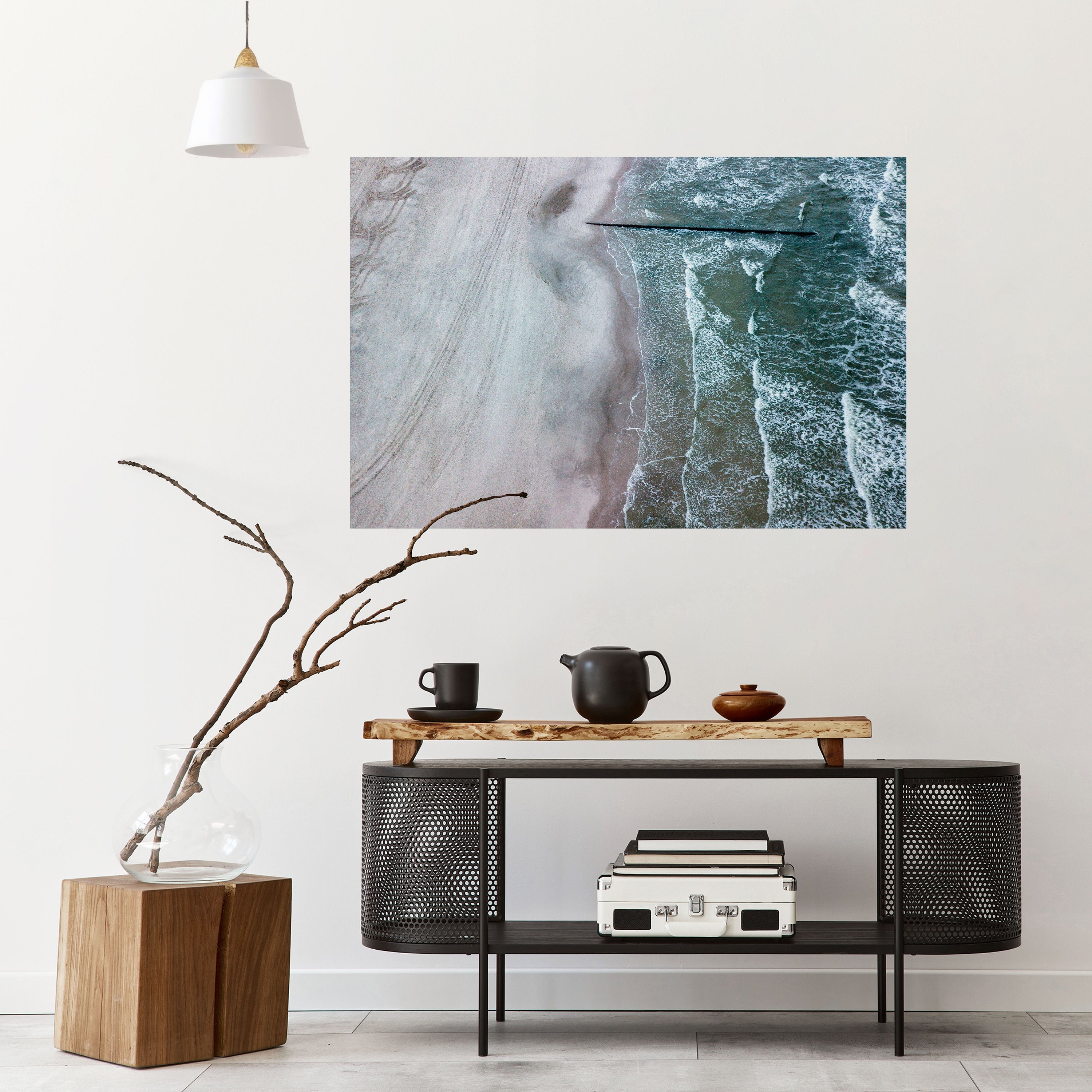 TIDE'S SILENT WHISPER Horizontales Poster zum Abziehen und Aufkleben