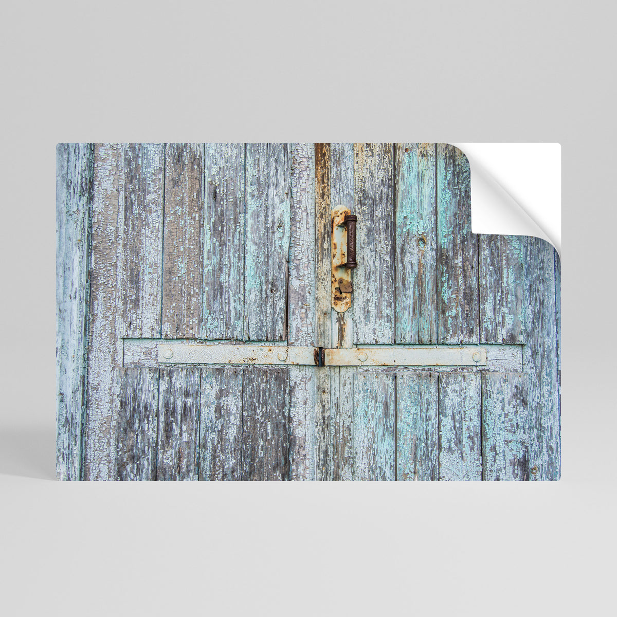 VINTAGE DOORWAY DREAMS Peel and Stick Horizontal Poster