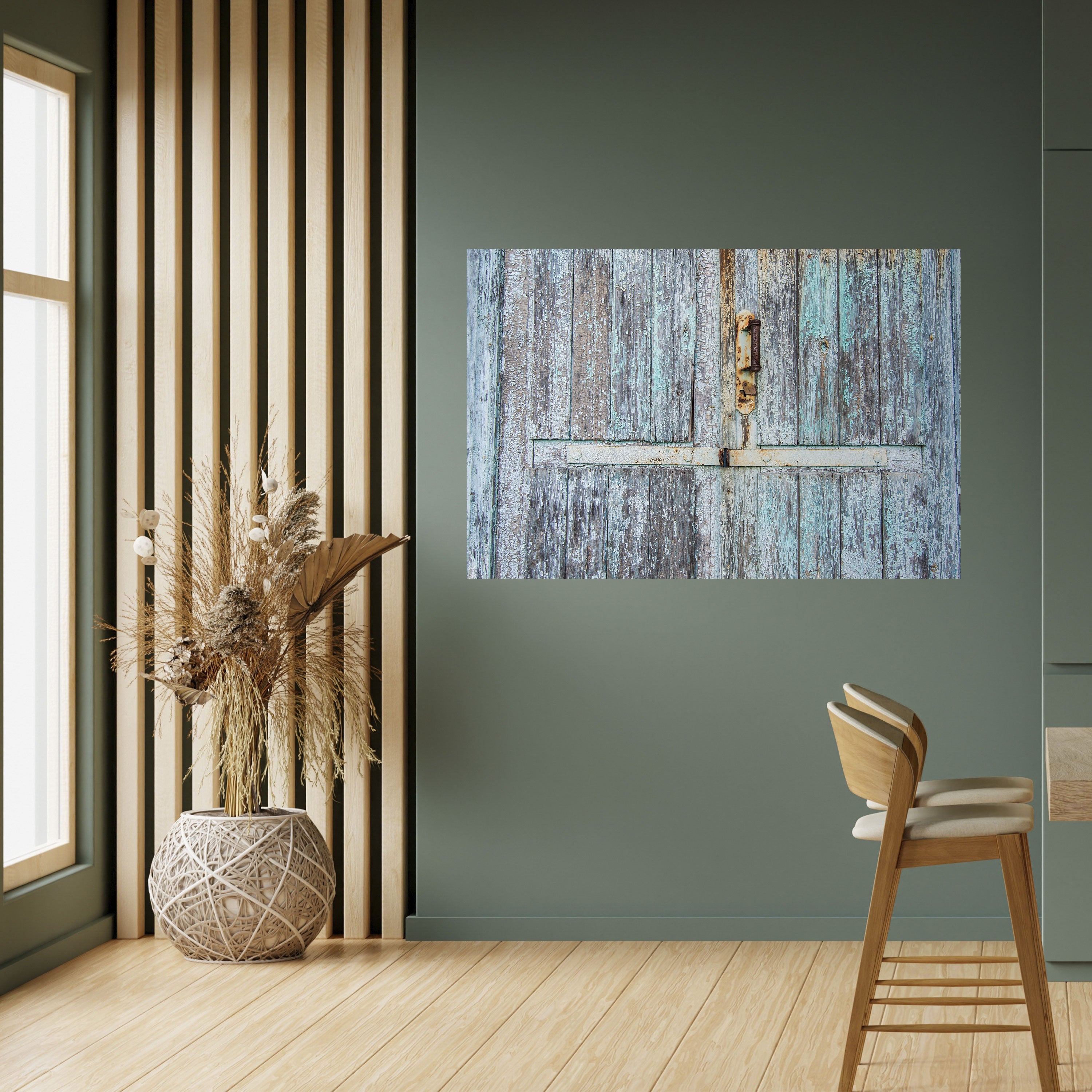VINTAGE DOORWAY DREAMS Horizontales Poster zum Abziehen und Aufkleben