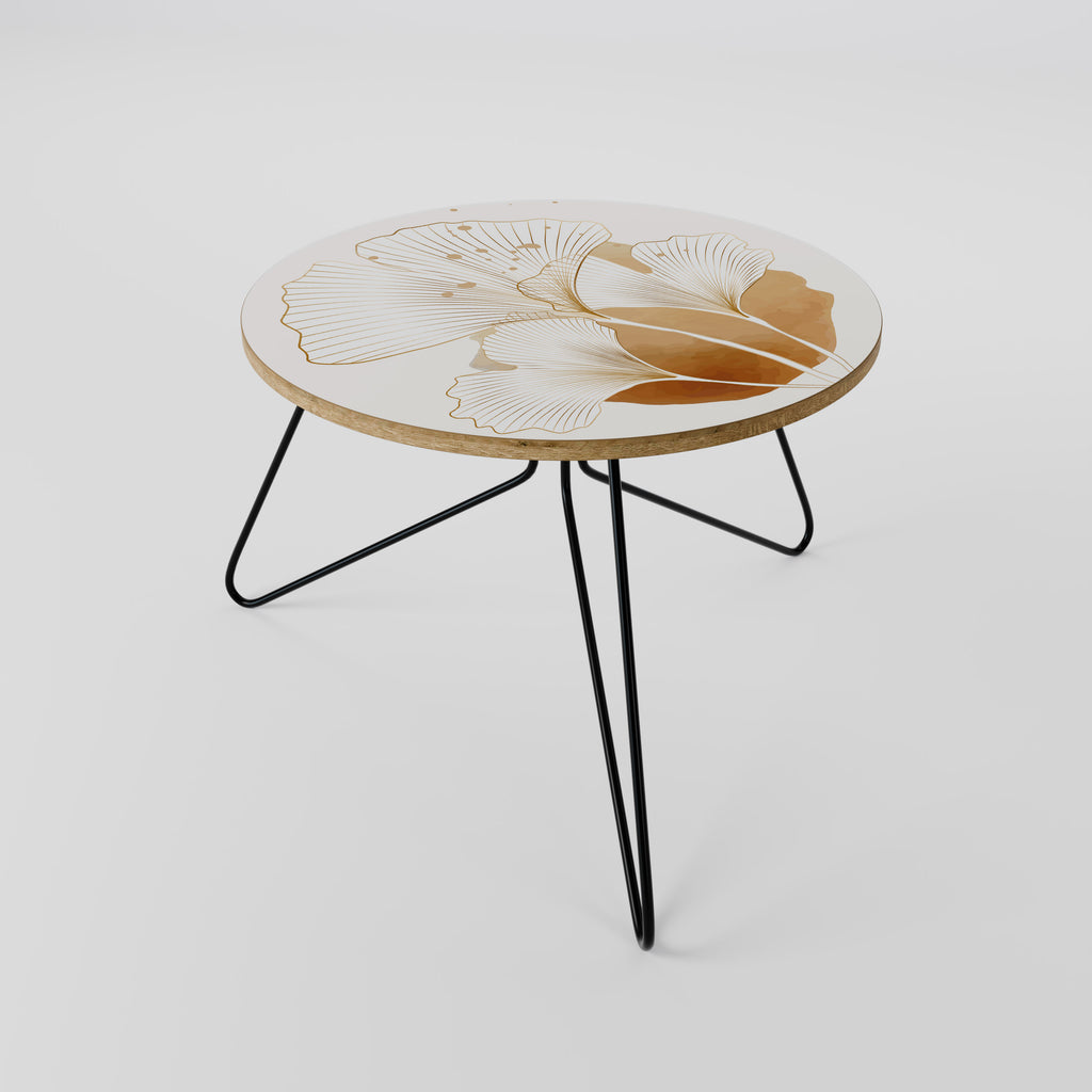 GOLDEN GINKGO DREAMS Couchtisch