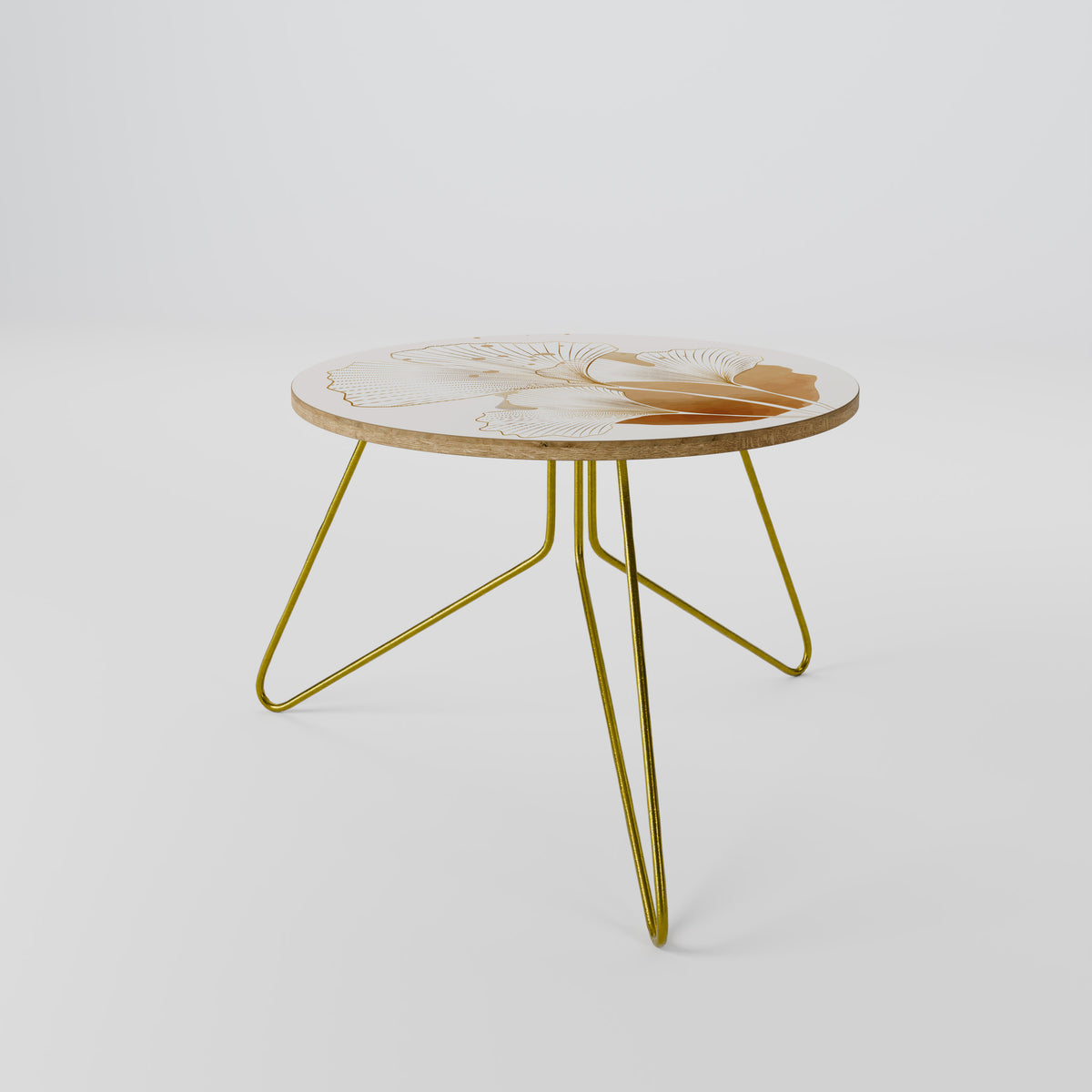 GOLDEN GINKGO DREAMS Couchtisch