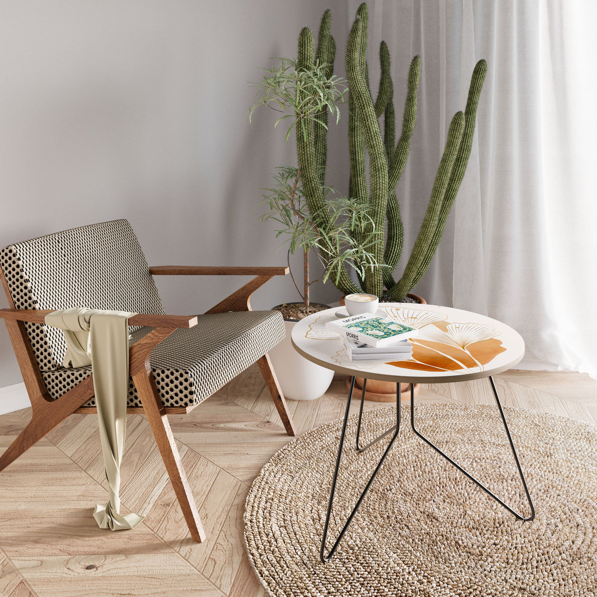 GOLDEN GINKGO DREAMS Couchtisch