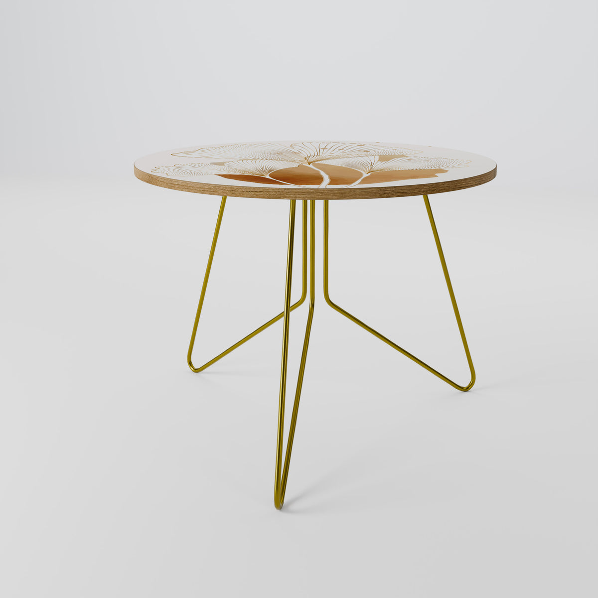 GOLDEN GINKGO DREAMS Couchtisch