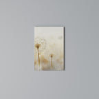 DREAMY DANDELION FIELDS Vertical Canvas Print